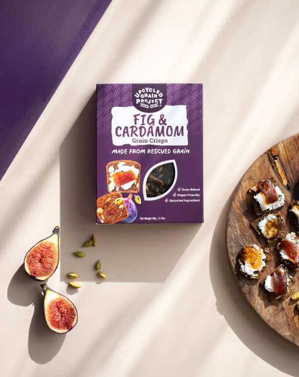 Upcycled Grain Project fig and cardamom