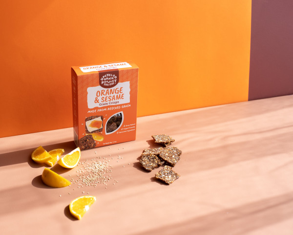 Upcycled Grain Project Orange and Sesame