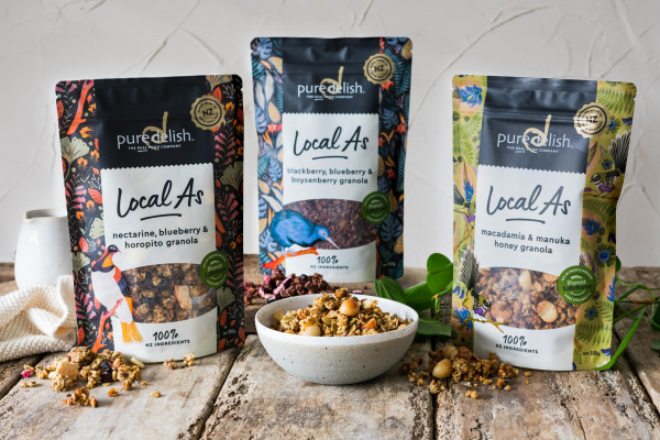 pure delish Local As granolas