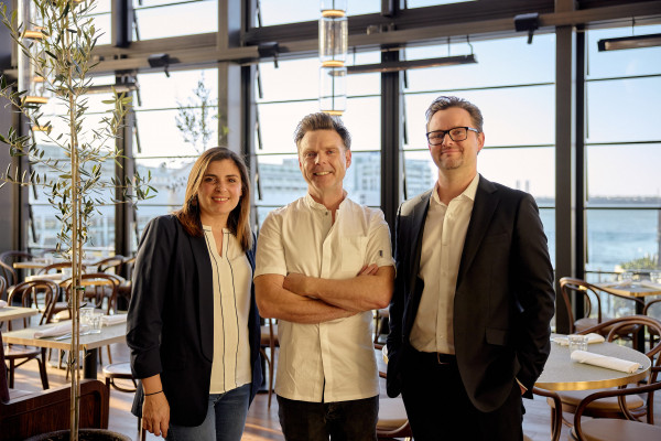 Origine's Co-owners (from left to right): Lucile Fortuna, Ben Bayly &amp;amp;amp;amp;amp;amp;amp; Chris Martin