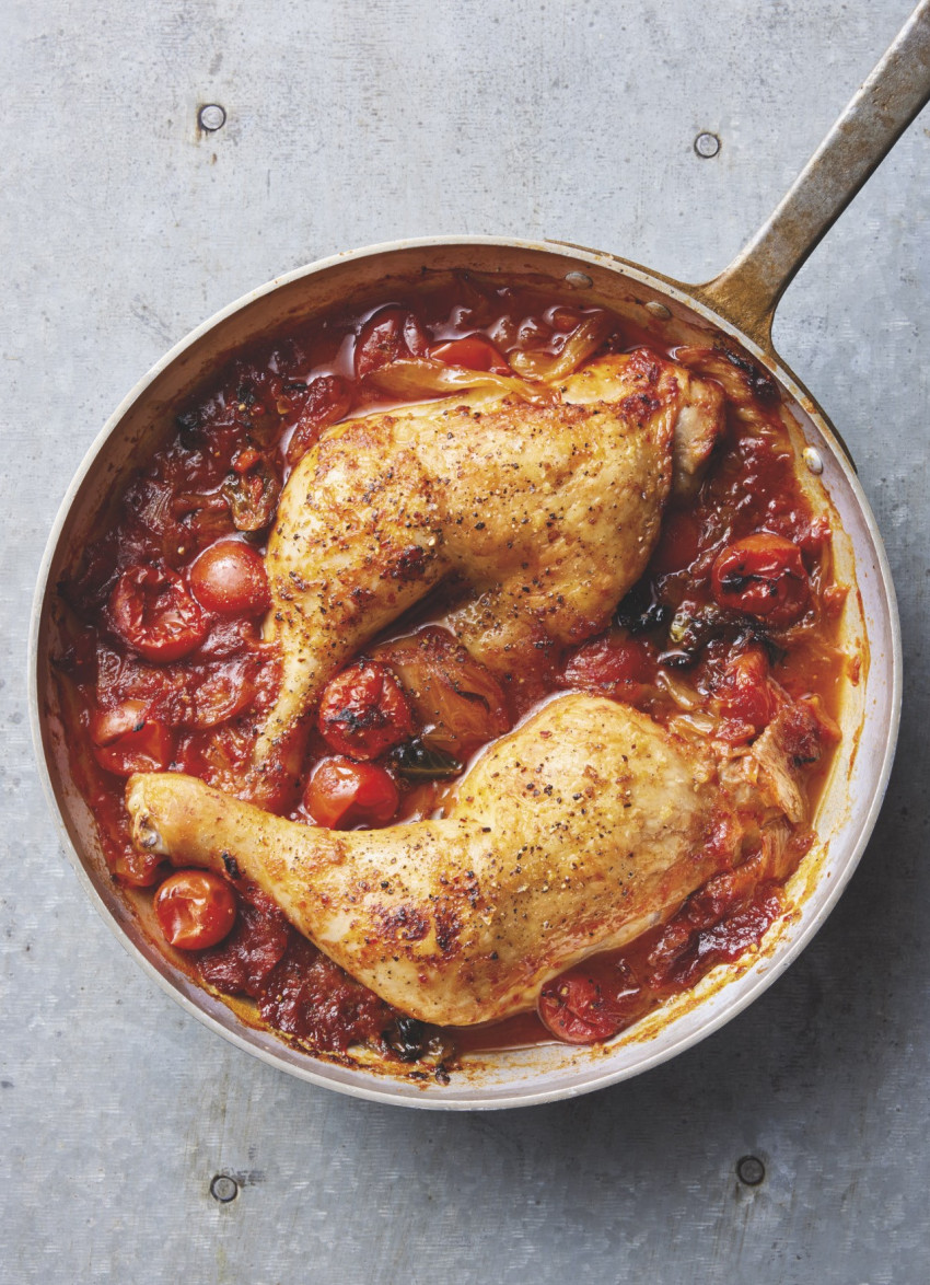 Kick-up-your-dinner Kimchi Roasted Chicken