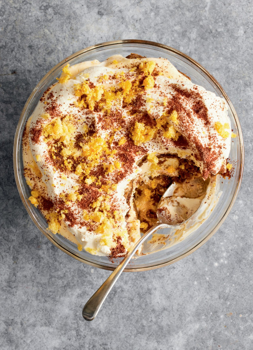 Chocolate and Mandarin Tiramisu