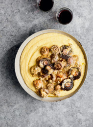 Mushrooms with a Cream and Tarragon Sauce