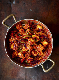 Paneer and Capsicum Curry