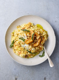 Pumpkin Risotto with Citrus Brown Butter