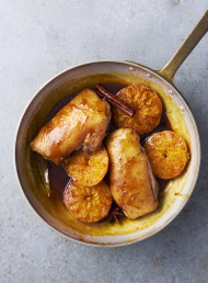 Sticky Honey and Mandarin-glazed Duck Breasts