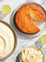 Zesty Whole Lemon and Almond Cake