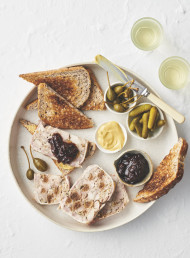 Turkey, Roasted Garlic and Fig Terrine