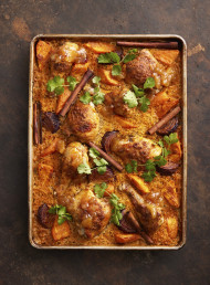 Butter Chicken and Cinnamon Rice 