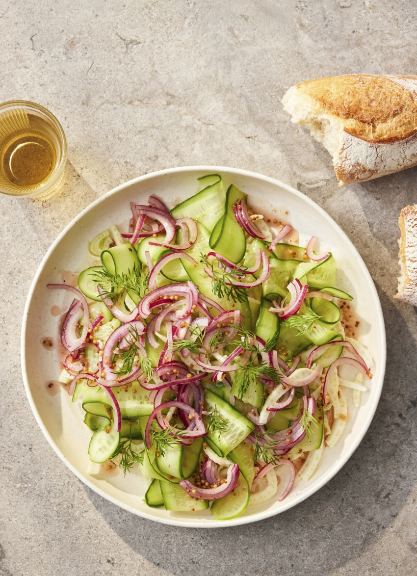 Fennel and Cucumber Salad