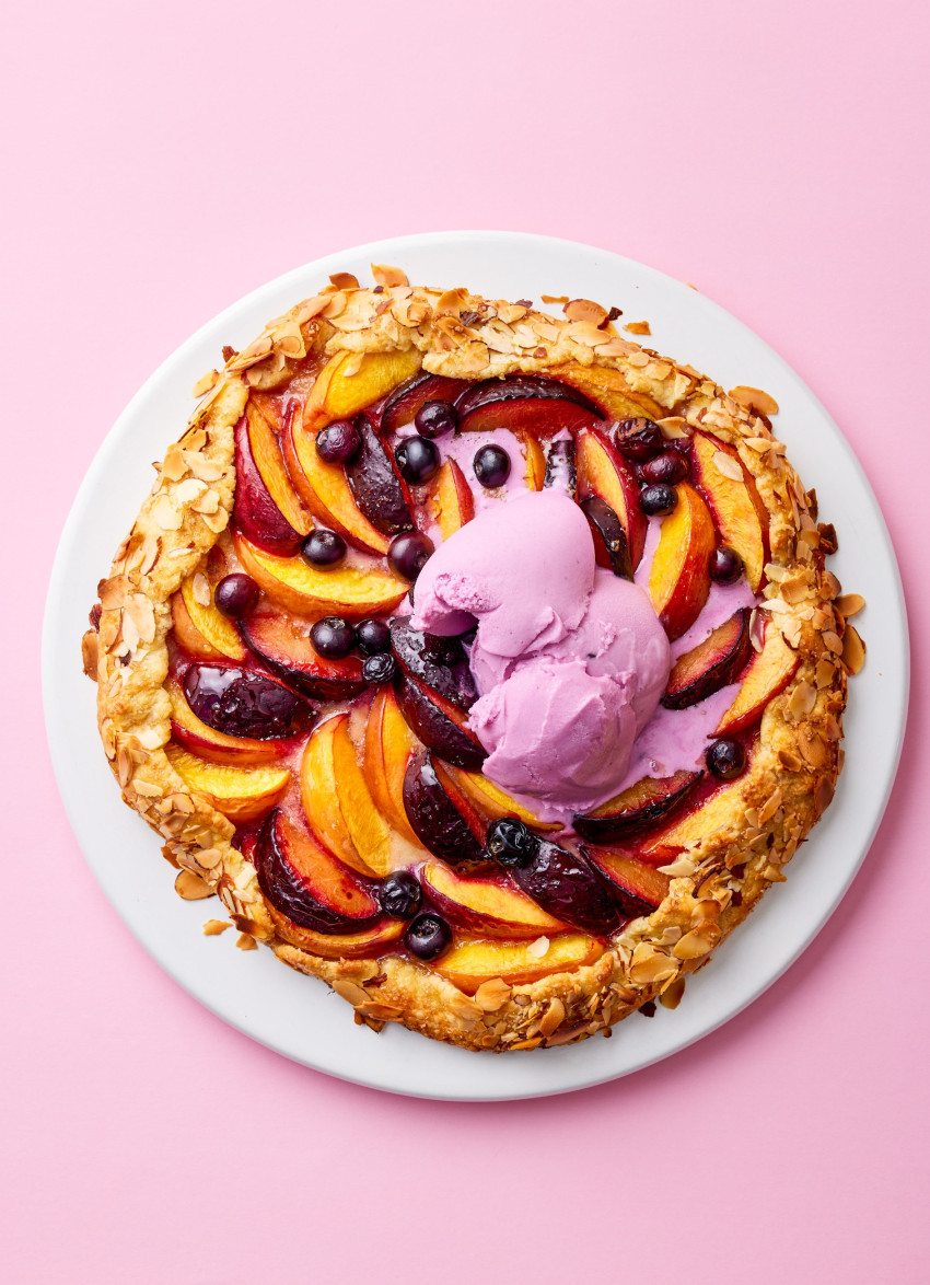 Our Splendid Stonefruit Galette