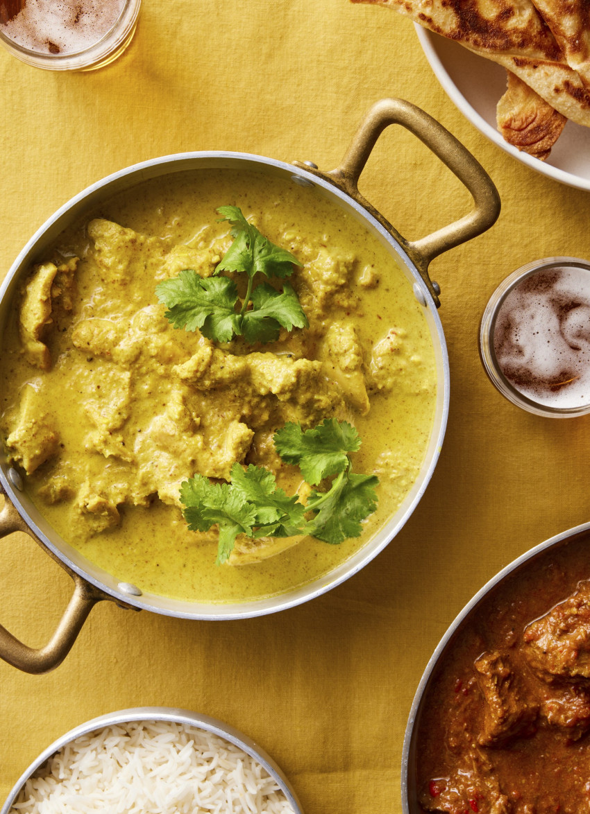 Creamy Chicken Curry Malai-Style