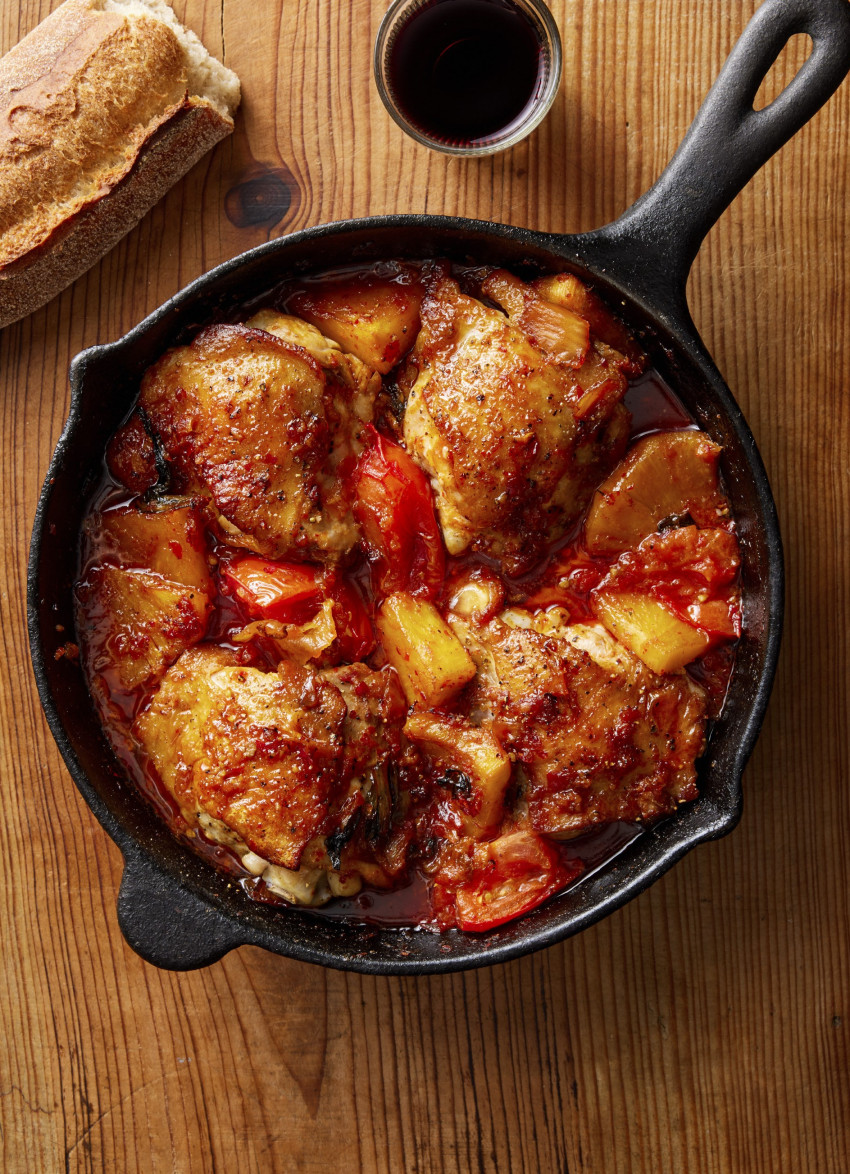 Hot, Sweet and Sour Roasted Chicken