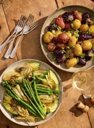 New Potatoes with Miso, Lime and Ginger Butter 