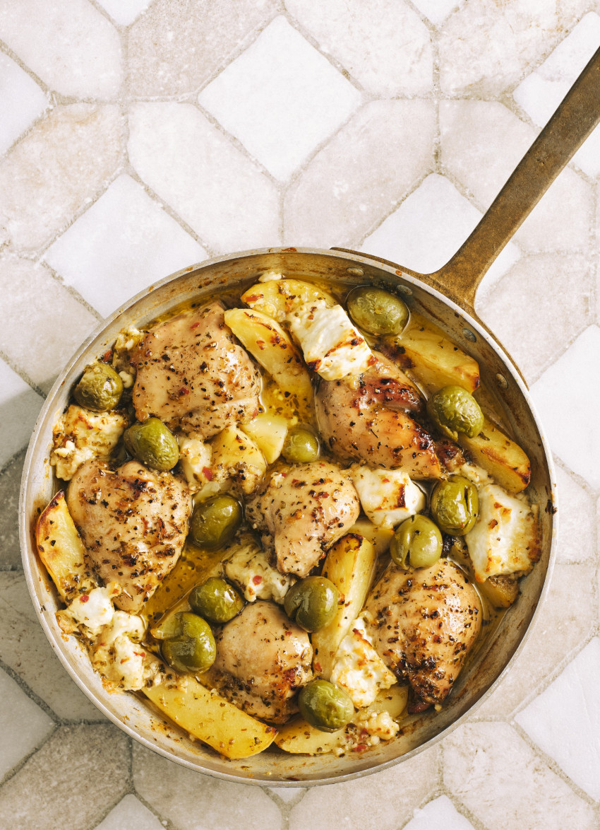 Greek-style Oregano and Lemon Chicken