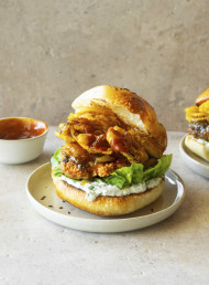 Indian-spiced Lamb Burgers