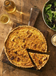 Not-quite-classic Quiche Lorraine 