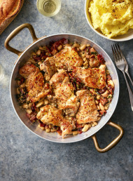 Chicken with a Mediterranean Pan Sauce 