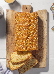Apricot, Saffron and Pine Nut Loaf 