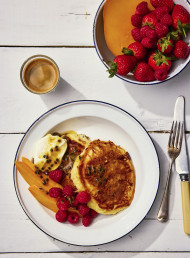 Fluffy Cottage Cheese Hotcakes