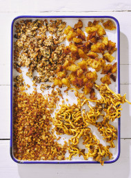 Fennel Salami and Oregano Crispy Crumbs 