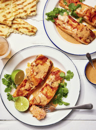 Thai Curry Barbecue Salmon 