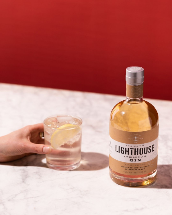 Lighthouse Barrel Aged Gin 