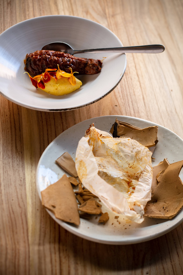 INCA Ponsonby clay baked sweet potato