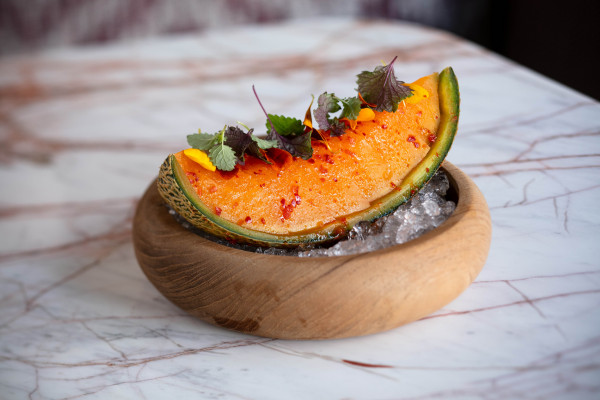 INCA Ponsonby rock melon served over ice