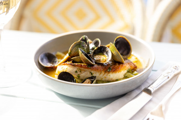 a fish dish from the oyster inn