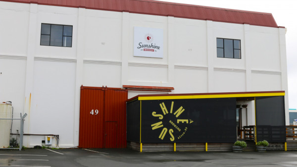 Sunshine Brewery and tap room in Gisborne