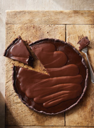 Chocolate and Prune Tart