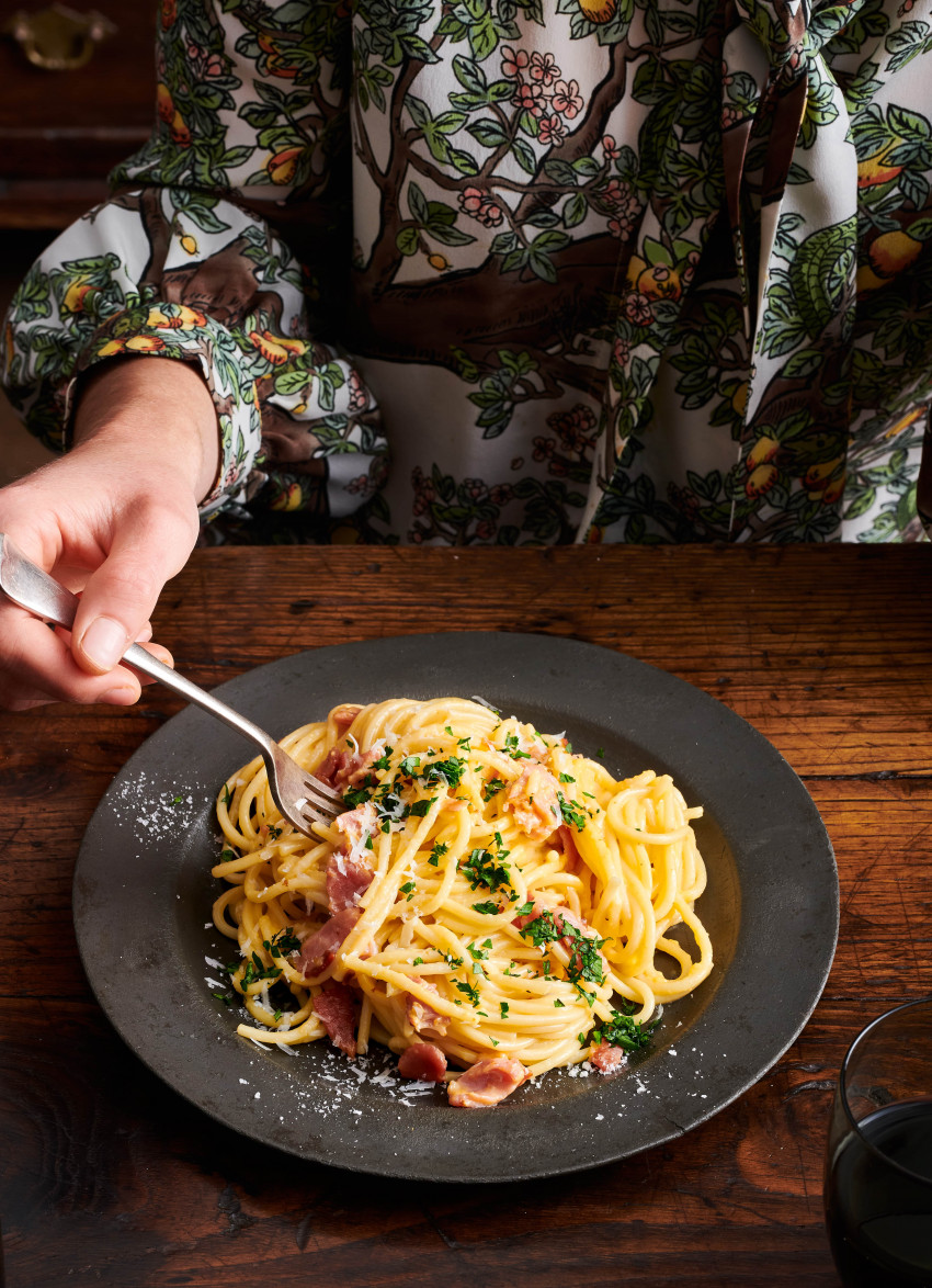 Simple Roman Spaghetti Carbonara