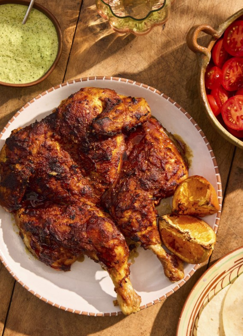 A Fiesta of Flavours Roast Chicken