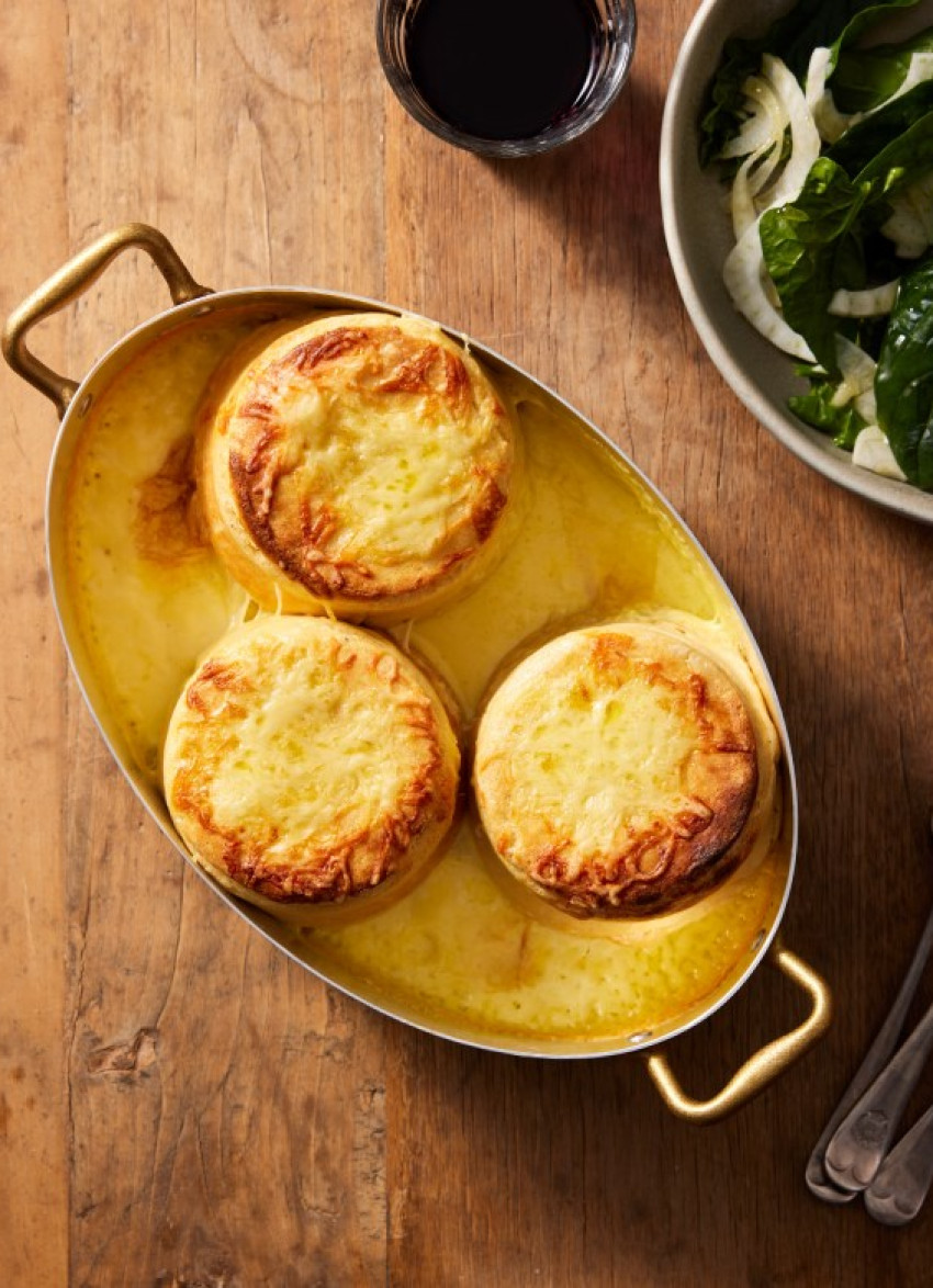 Double-baked Onion Soufflés