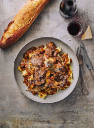  Braised Beef Shin Ragu and Pappardelle Pasta