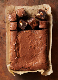 How to Make Our Dark Chocolate, White Chocolate and Ginger Brownies