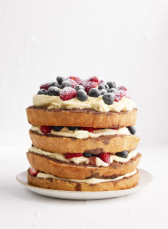 Nici’s Chocolate Berry Mascarpone Layer Cake