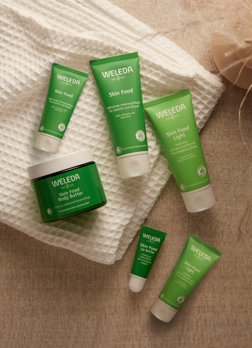 Weleda skin food range