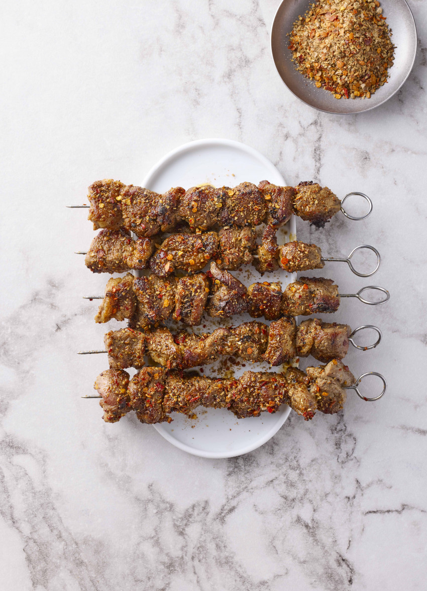 Cumin and Chilli Lamb Skewers