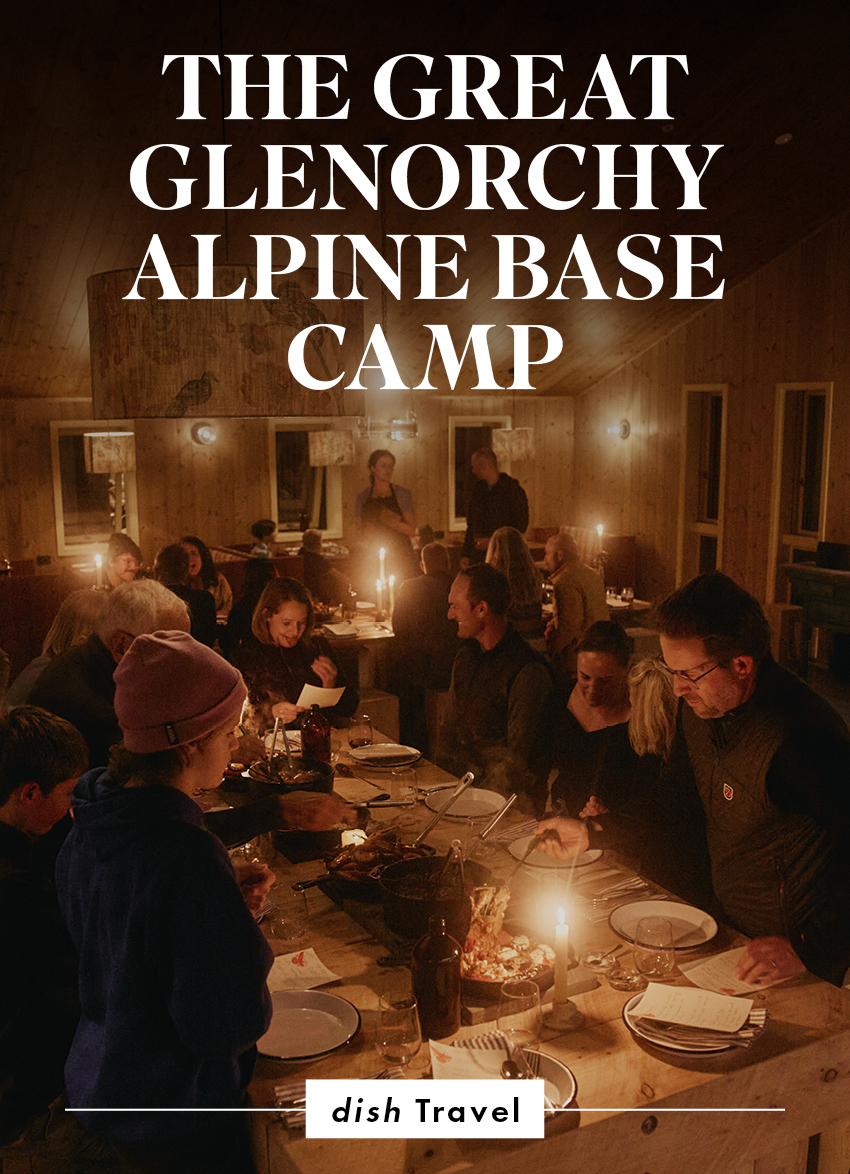 The Great Glenorchy Alpine Base Camp Dining Table