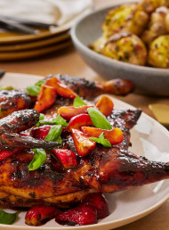 Strawberry Butterflied Chicken