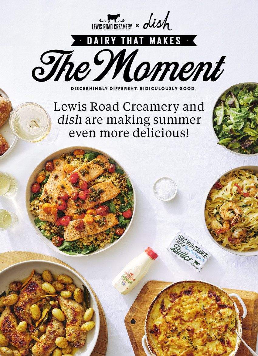 dish & Lewis Road Creamery announce summer collab!