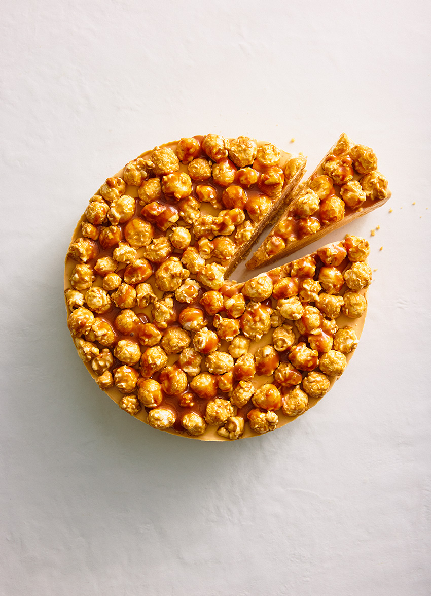 Frozen Caramel Cheesecake