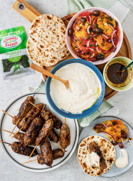 Lamb Kofta With Orange Salad