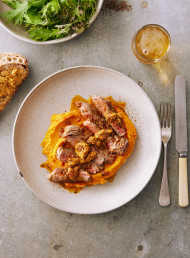 Steaks with Togarashi, Soy and Ginger Butter