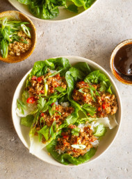Lee Kum Kee Hoisin Pork and Ginger Lettuce Cups