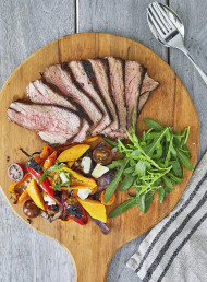 Matangi Tri-Tip with Summer Fruits & Feta Salad
