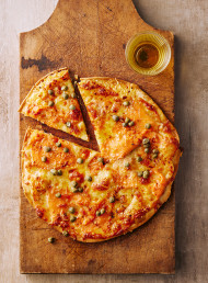 Smoked Salmon Pizzas