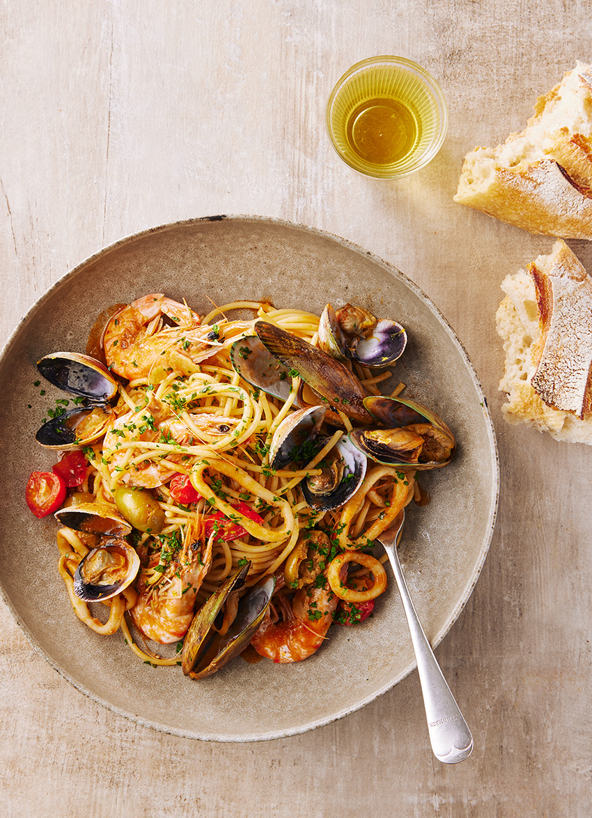 Wendyl's Seafood Spaghetti